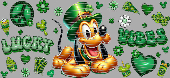 16oz St Patrick s Day-J11-80